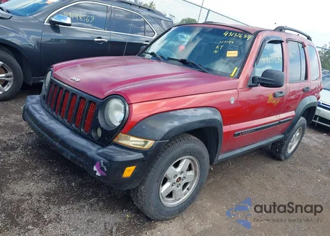 2006 Jeep Liberty Sport from USA, damaged, VIN 1J4GL48KX6W102876